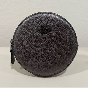 Coach round coin pouch